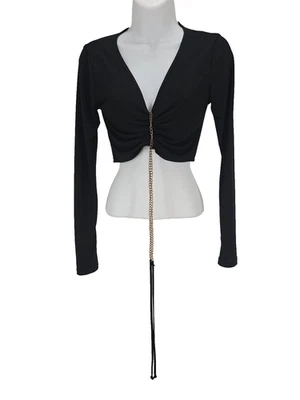 rue21 Y2K Style Crop Top Womens Small 90s Babydoll Clubwear Festival Baddie Sexy - Image 1 of 4