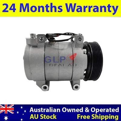 FOR HOLDEN RA RODEO Air CON COMPRESSOR V6 3.5L 6VE1 LX5 2003-2006 DELPHI - image 1 of 4