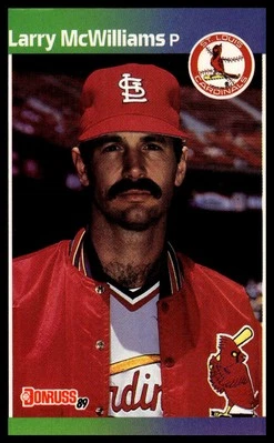 1989 Donruss #516 Larry McWilliams - Image 1 of 2