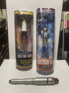 Dr Who Sonic Screwdriver Lot Underground Character The Twelve Doctor Lot Of 3 - Picture 1 of 12