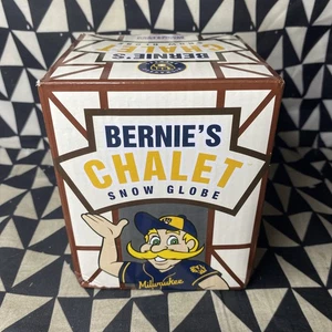 Milwaukee Brewers Bernie's Chalet Globo di neve in scatola - Foto 1 di 14