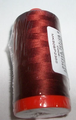 Aurifil 100% Cotton 50wt Thread # 2355 Rust 1422 Yard Large Spool - Image 1 of 3