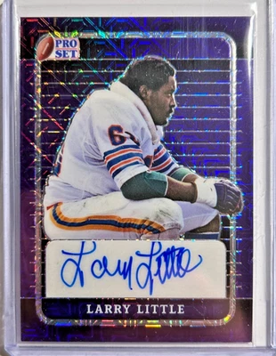 Larry Little AUTO #/10 Pro Set Purple 2023 Certified Autograph Signature SP HOF - Image 1 of 2