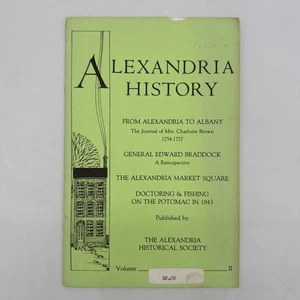 Alexandria History Volume 2 Paperback Booklet Virginia Historical Society 1980 - Imagen 1 de 8