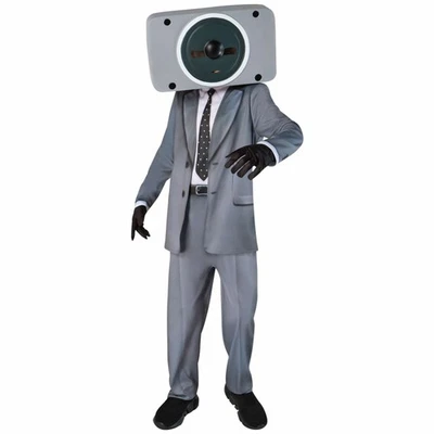 Speakerman Skibidi Toilet NECA YouTube Funny Horror Boys Costume - Image 1 of 4