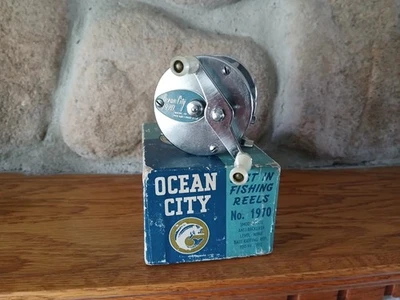 Carrete/caja de pesca Ocean City No.1970 Baitcasting viento nivel limpio/suave  Foto 1 de 4