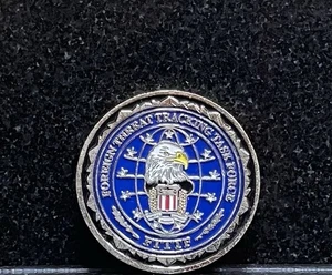FBI FTTTF Foreign Threat Tracking Task Force 2" Challenge Coin  - Bild 1 von 5