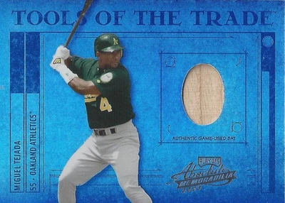 2003 Absolute Tools of the Trade Materials Spectrum Miguel Tejada Bat/50 - BB - Image 1 of 2