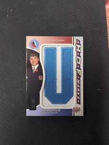 Ray Borque 2024-25 Upper Deck SP Game Used HOF Marks 21/35 - Picture 1 of 2
