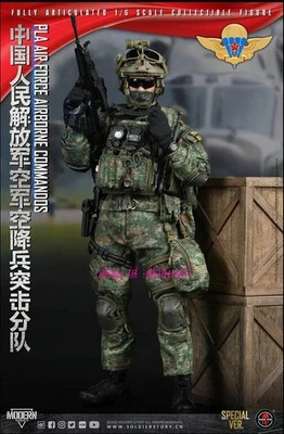 Soldier Story Ss134 1/6 Pla Air Force Airborne Commandos Special Ver. In Stock - Image 1 of 4
