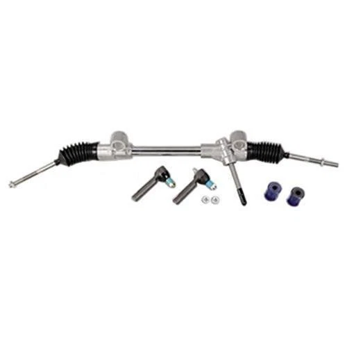 Summit Racing Rack and Pinion Manual Quick Ratio Steel Silver Ford Mustang Each - Image 1 of 3