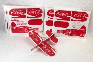 TEN (10) ENJOY COCA~COLA STYROFOAM 6" GLIDERS - SAFE PLAY - Picture 1 of 9