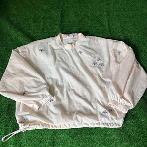 Adidas x Alexander Wang Oversized Windbreaker Jacke S rosa Mesh gefüttert defekt - Bild 1 von 15