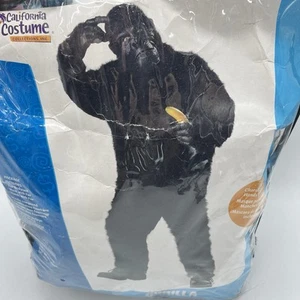 California Costume Gorilla Suit Adult Men halloween 01230, Inc Gloves & Mask - Picture 1 of 22