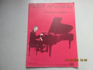 Hymn Arrangements--Rudy Atwood Piano Vol 4 Christian Vintage - Picture 1 of 6