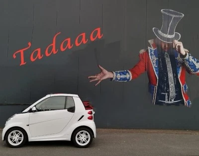 Smart 451 4x Originale Brabus Alufelgen mit sehr guter Bereifung - Bild 1 von 4