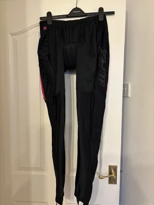 MFX Pure Size 16 Black/ Pink Cycling Padded Leggings Sports Tight Workout Gym - Image 1 of 4