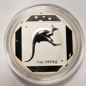 2013 $1 Australia 1 oz .999 Silver Kangaroo Coin - SKU-F9526 - Picture 1 of 4