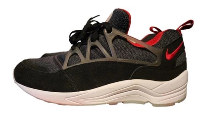 Nike Air Huarache Light University Negro Rojo Blanco Hombres Talla 8.5 Foto 1 de 4
