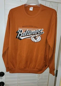 2024 BALTIMORE ORIOLES Sweatshirt O's SGA 9/22/24MEDIUM - Picture 1 of 7