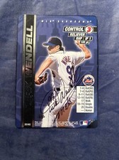 2000 Mlb Showdown 1st Edition Turk Wendell Autograph Signed Mets