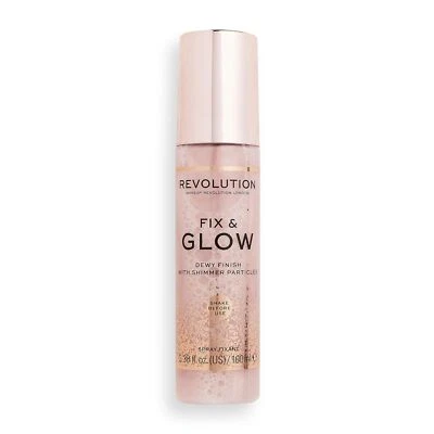 Makeup Revolution Fix Und Glow Spray Für Langanhaltende Und Hydrierte Haut 100ml - Bild 1 von 4