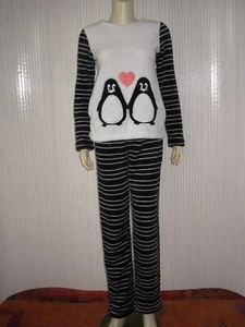 Pyjama Tissaia Pingouins 16ans (36 ou S Femme) - Imagen 1 de 6