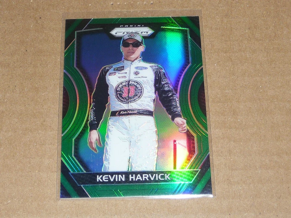 2018 Panini Prizm RACING KEVIN HARVICK GREEN REFRACTOR /149 J4432 - Image 1 of 1