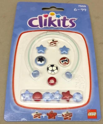 LEGO Clikits 7559 Sports & Stars NEW! Girls Jewelry Fashion Bracelet Soccer Ball - Image 1 of 4