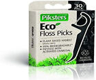 Piksters Eco Charcoal Floss Picks Pack Of 30