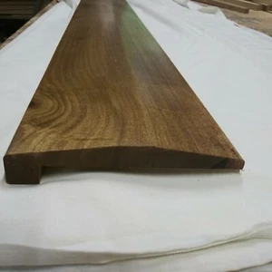 Pavimento in legno su misura transizione pavimenti irregolari piastrelle porta ceramica - Foto 1 di 5