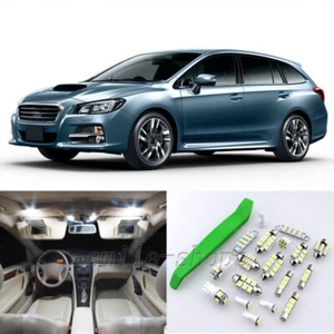 Kit de luces LED interiores xenón blanco 10X para Subaru Levorg 2014-2016 + herramienta gratuita - Imagen 1 de 9