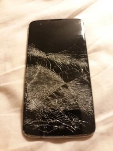 LG K7 MS330 Metro PCS Smartphone - CRACKED SCREEN Parts & repair AS IS No Return - Picture 1 of 2