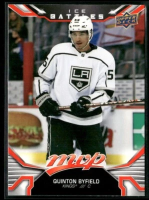 🏒 2022-23 Quinton Byfield Kings Upperdeck MVP 'Ice Battles' #198 NHL  - Image 1 of 2