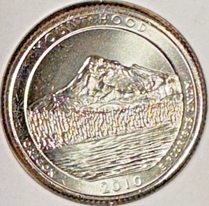 2010 P Mount Hood Washington Quarter unzirkuliert neuwertig Set - Bild 1 von 4