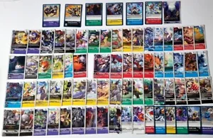 Digimon TCG | Double Diamond Common/Uncommons Complete Set | 74 Cards Total NM! - Picture 1 of 3
