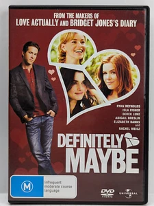 Definitely Maybe DVD Reg 2,4 PAL PreOwned Ryan Reynolds Isla Fisher Derek Luke - Picture 1 of 7