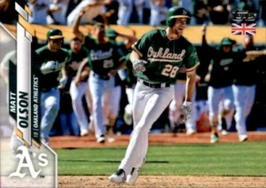 Matt Olson 2020 Topps UK Edition Card #87 - Picture 1 of 2