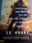 13 Hours - Authentic Australian One Sheet Cinema Movie Poster