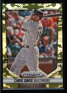 2014 Panini Prizm Prizms Camo #117 Chris Davis