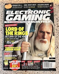 Electronic Gaming Monthly EGM DEC 2003 #173 With Posters Lord Of The Rings Cover - Picture 1 of 1