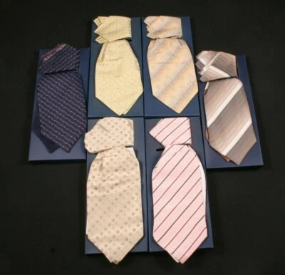 Hombre Ascot con Pañuelo 100% Tejido Seda Foto 1 de 3