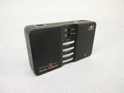 Vantec USB External 7.1 Channel Audio Adapter  Video Game PC Stereo Receiver - Image 1 of 4