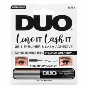 DUO Line IT Lash IT Black (2n1 Eyeliner & Lash Adhesive) 3.5 g/ 0.12 oz-NEW - Picture 1 of 3