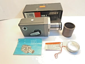 Vintage Kodak Zoom 8 Automatic Movie Camera No. 145 with Box Instruction Book - Picture 1 of 10