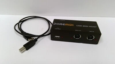 DOREMiDi USB MIDI Host Box MIDI Host USB to MIDI Converter - Image 1 of 2