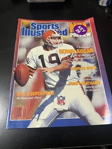 Sports Illustrated 29 de agosto 1988 NFL Vista previa Bernie Kosar - Versión quiosco - Imagen 1 de 3
