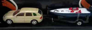 AUTOMAXX COLLECTION 1:72  DIE CAST AUTO  CON TRAILER E MOTOSCAFO ART 93064 - Foto 1 di 1