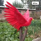 red foam&feather pigeon model wings simulation dove gift about 30x50cm