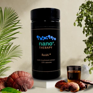 Reishi Mushroom Extract 120 Capsules Organic Natural Immunity Aid Stress Relief - Picture 1 of 6